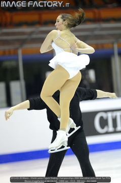 2013-02-28 Milano - World Junior Figure Skating Championships 0660 Marcelina Lech-Jakub Tyc POL
